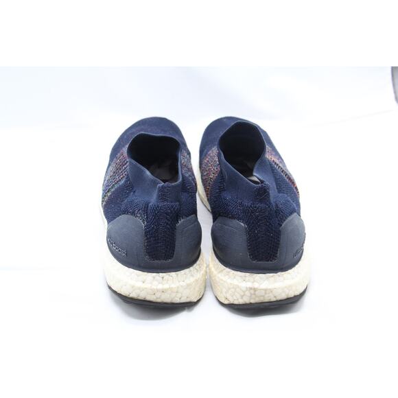 Adidas Ultra Boost Shoes Mens Sz 12 Blue Laceless Collegiate Navy Sneaker CM8269 - Picture 4 of 7